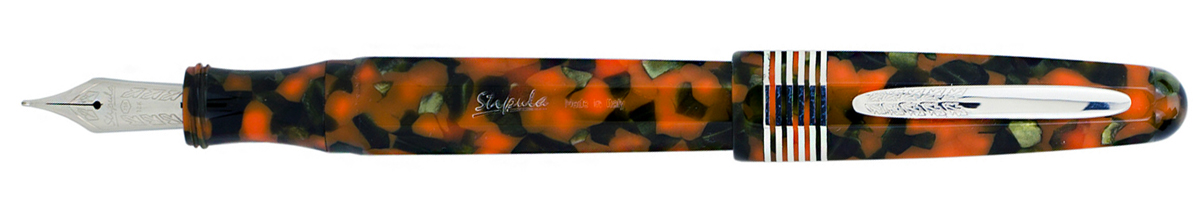 Etruria - Stipula Faceted Etruria Passion Ltd Ed Fountain Pen